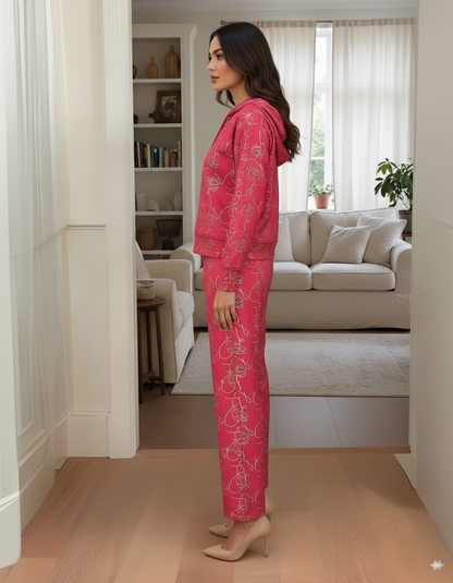 Fablush Women's Tracksuit Nightwear Set | Fb30003