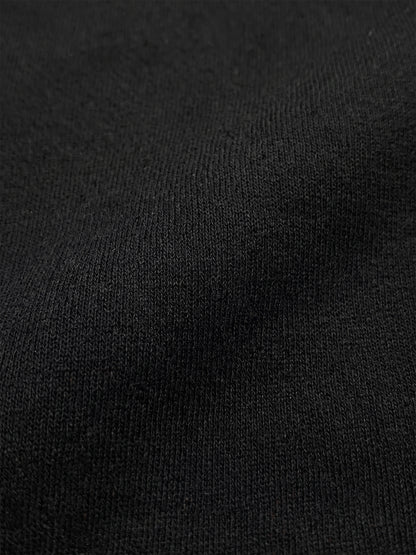 Fablush Women’s Tracksuit Nightwear | Hoodie Twill Brushed Inside | FB32002 Black