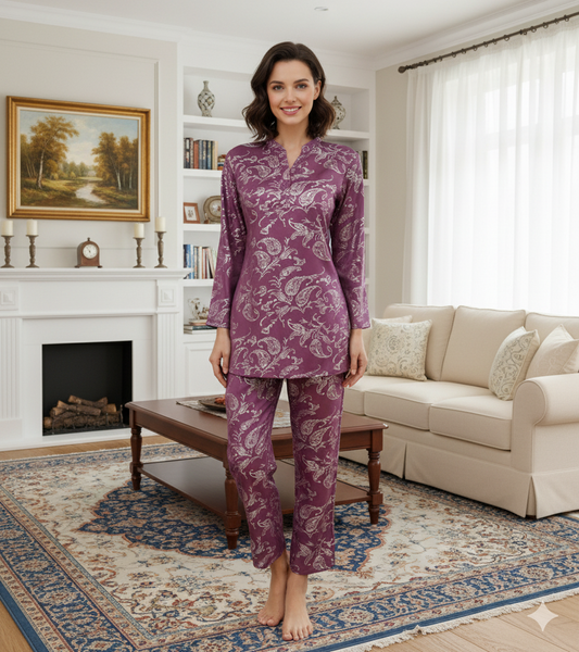 Fablush Kurti Nightsuit Women's Nightwear Set | Fb35001