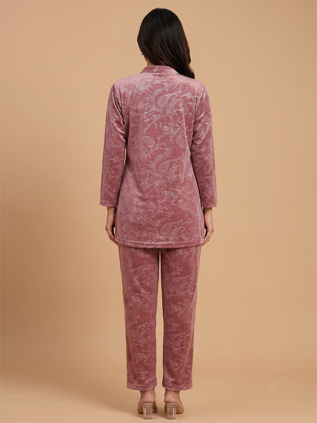 Fablush Kurti Nightsuit Women's Nightwear Set | Fb35001 Pink