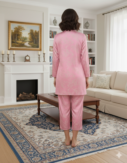 Fablush Kurti Nightsuit Women's Nightwear Set | Fb35001