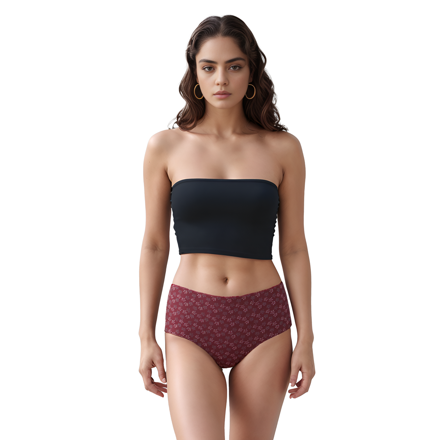Fablush Women's Full Brief Panty Pack | Cotton Lycra | 2 Printed and 1 Solid Color | FBFB01