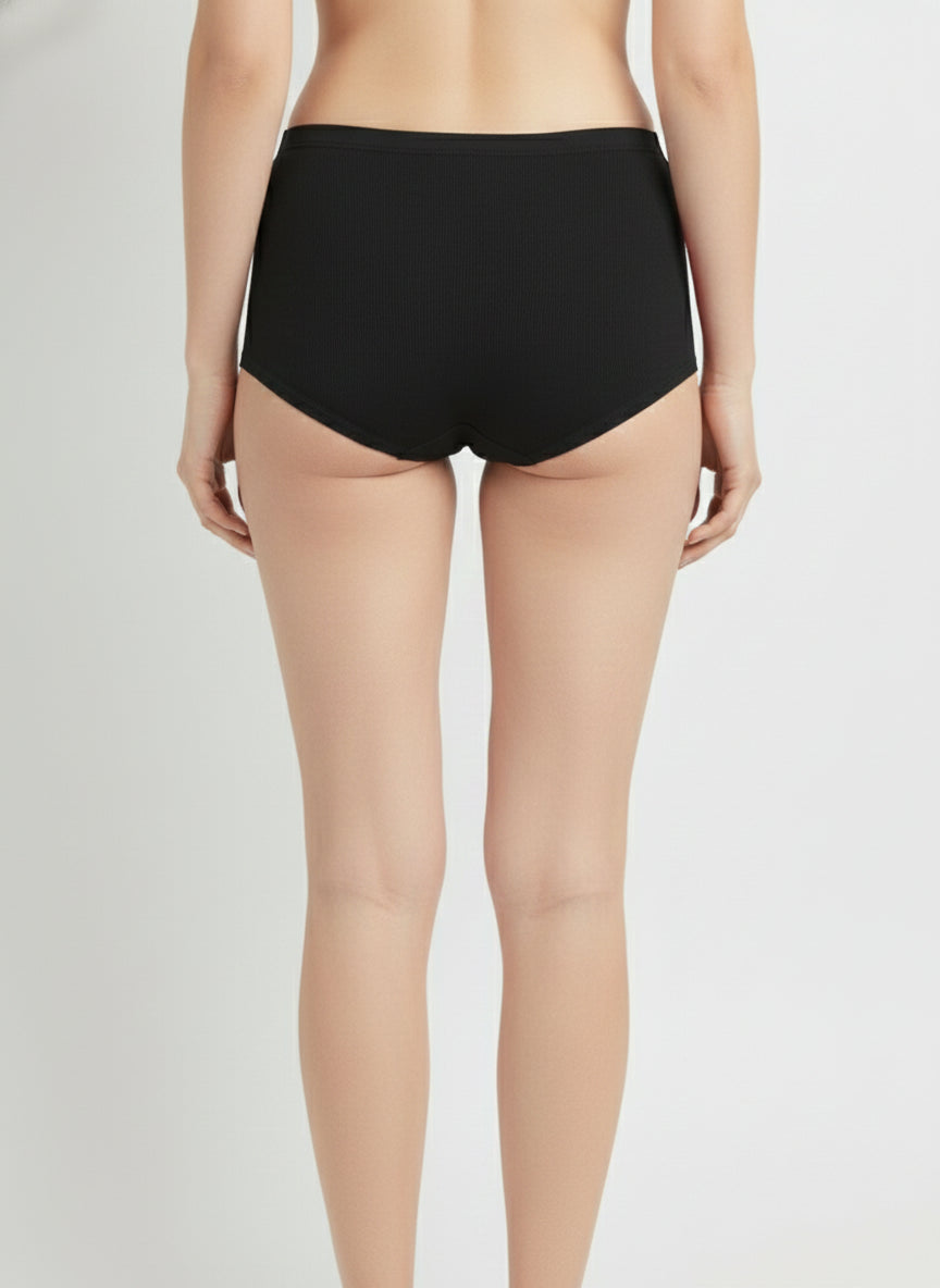 Fablush Women’s Full Brief Panty Pack | Inner Elastic | Micro Modal Lycra Comfort | FBFM01