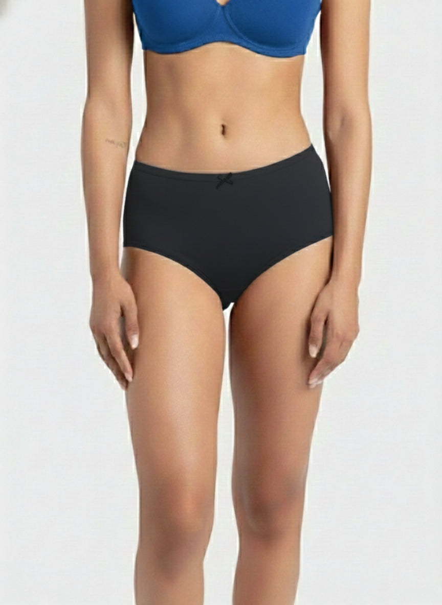 Fablush Women’s Full Brief Panty Pack | Inner Elastic | Micro Modal Lycra Comfort | FBFM01