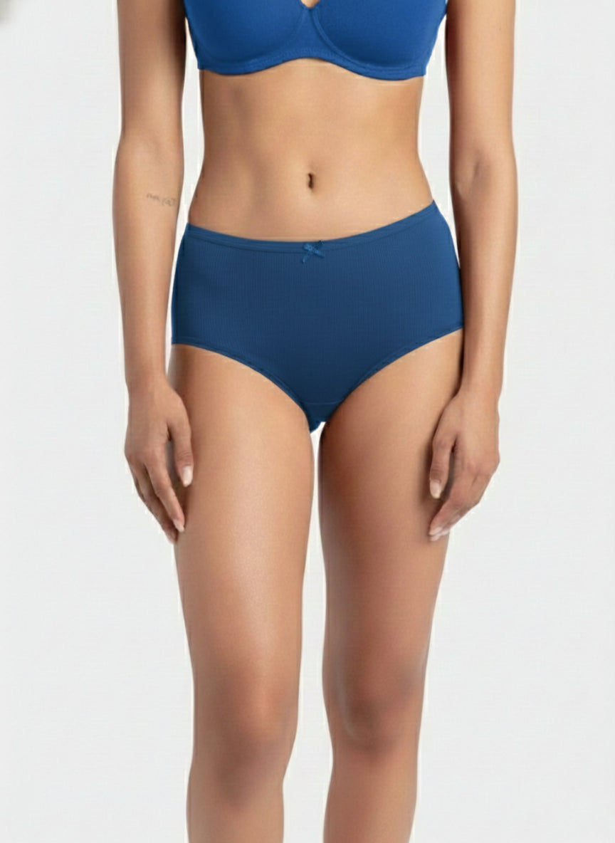 Fablush Women’s Full Brief Panty Pack | Inner Elastic | Micro Modal Lycra Comfort | FBFM01