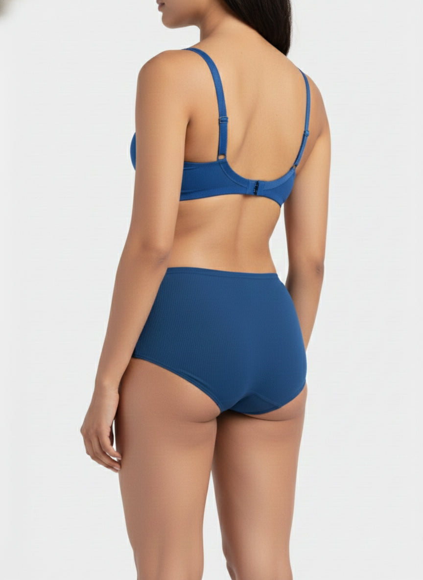 Fablush Women’s Full Brief Panty Pack | Inner Elastic | Micro Modal Lycra Comfort | FBFM01