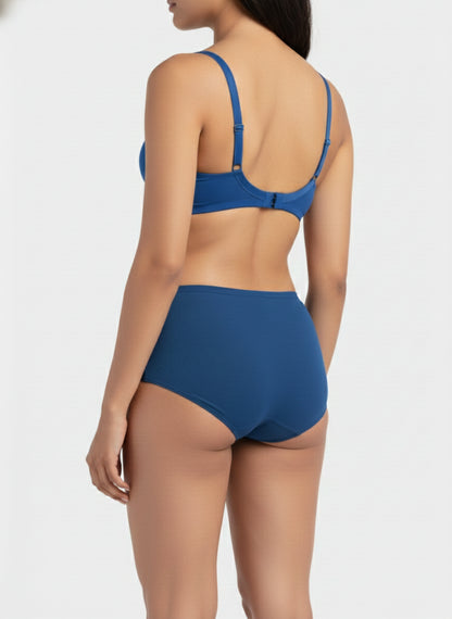 Fablush Women’s Full Brief Panty Pack | Inner Elastic | Micro Modal Lycra Comfort | FBFM01