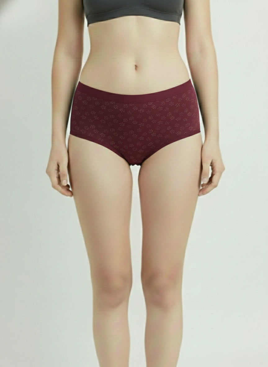 Fablush Women’s Hipster Panty Pack | Cotton Lycra Outer Elastic | FBHP11