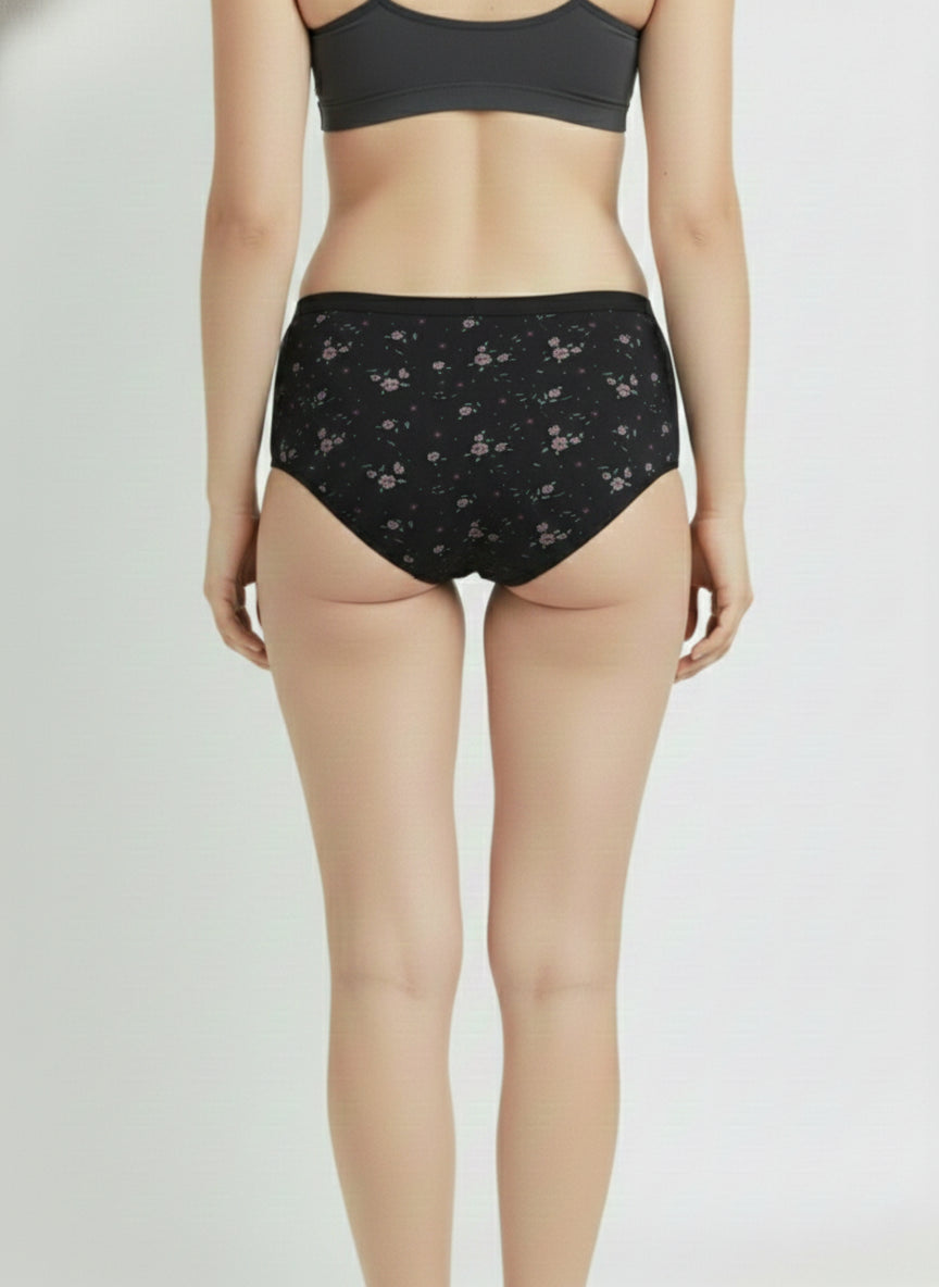 Fablush Women’s Hipster Panty Pack | Cotton Lycra Outer Elastic | FBHP11