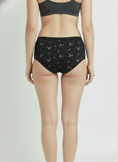 Fablush Women’s Hipster Panty Pack | Cotton Lycra Outer Elastic | FBHP11