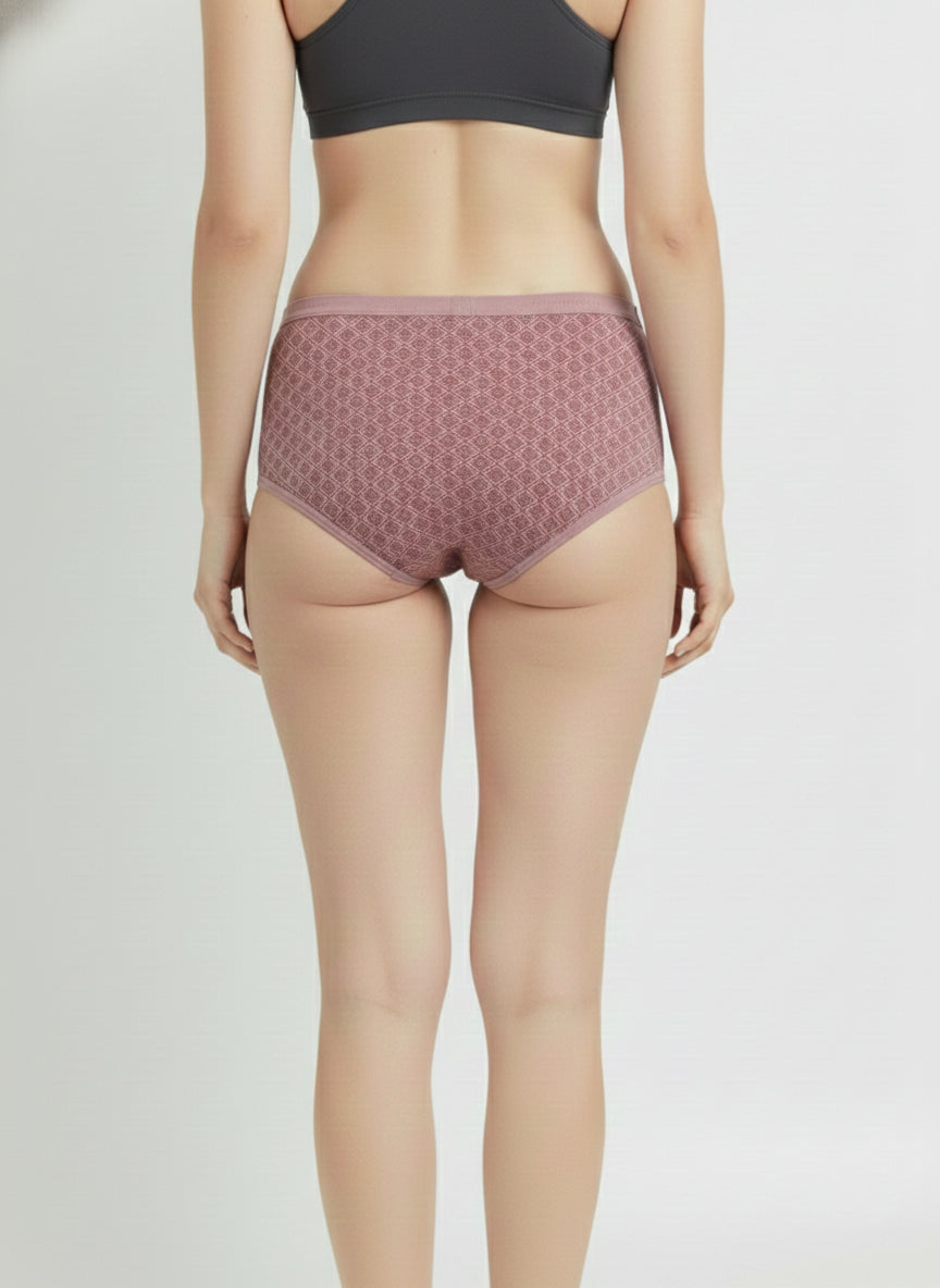 Fablush Women’s Hipster Panty Pack | Cotton Lycra Outer Elastic | FBHP11