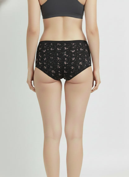 Fablush Women’s Hipster Panty Pack | Cotton Lycra Outer Elastic | FBHP11