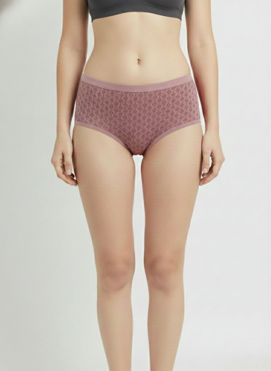 Fablush Women’s Hipster Panty Pack | Cotton Lycra Outer Elastic | FBHP11