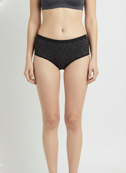 Fablush Women’s Hipster Panty Pack | Cotton Lycra Outer Elastic | FBHP11