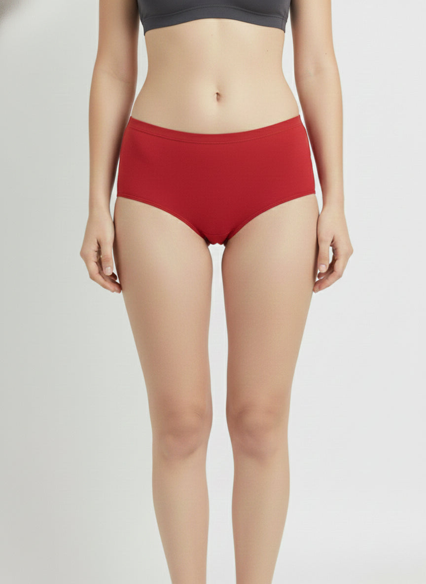 Fablush Women’s Hipster Panty Pack | Cotton Lycra Outer Elastic | FBHP11