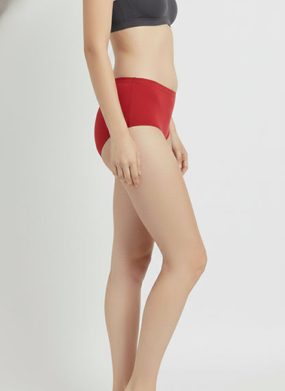 Fablush Women’s Hipster Panty Pack | Cotton Lycra Outer Elastic | FBHP11