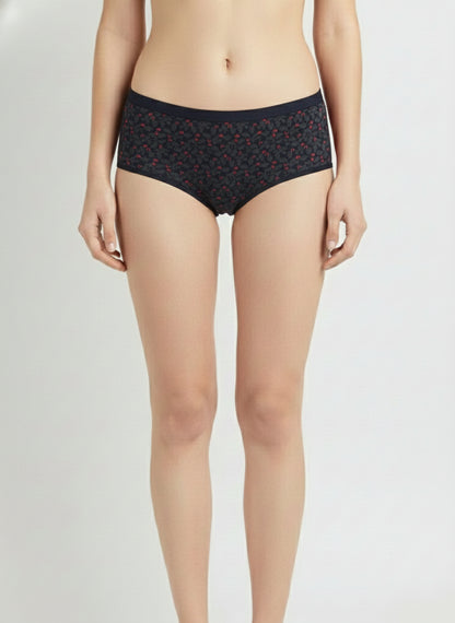 Fablush Women’s Hipster Panty Pack | Cotton Lycra Outer Elastic | FBHP11