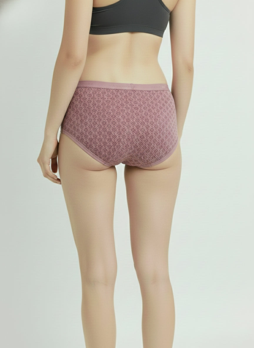 Fablush Women’s Hipster Panty Pack | Cotton Lycra Outer Elastic | FBHP11