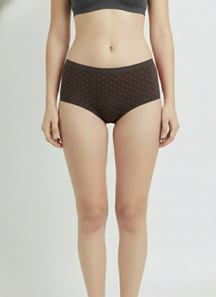 Fablush Women’s Hipster Panty Pack | Cotton Lycra Outer Elastic | FBHP11