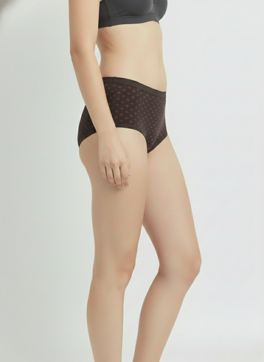 Fablush Women’s Hipster Panty Pack | Cotton Lycra Outer Elastic | FBHP11