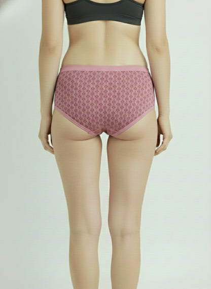 Fablush Women’s Hipster Panty Pack | Cotton Lycra Outer Elastic | FBHP11