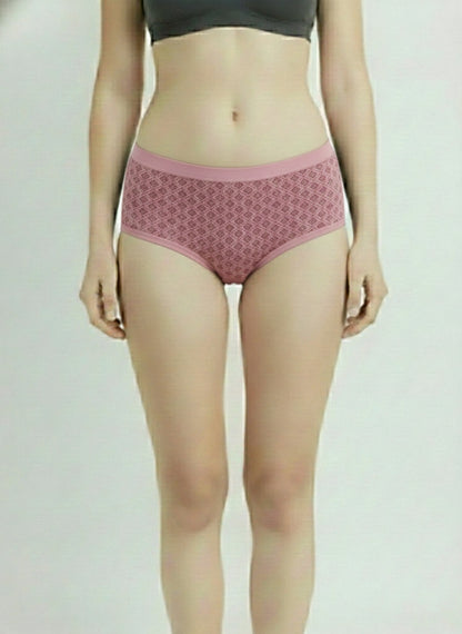 Fablush Women’s Hipster Panty Pack | Cotton Lycra Outer Elastic | FBHP11