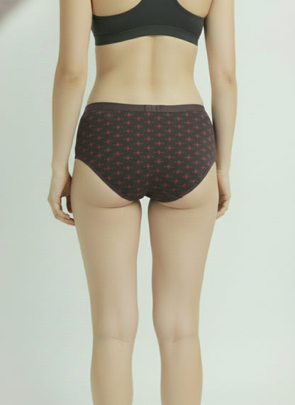 Fablush Women’s Hipster Panty Pack | Cotton Lycra Outer Elastic | FBHP11