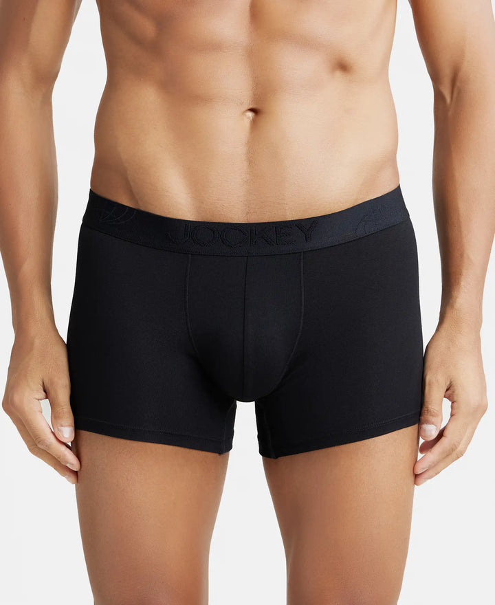 Jockey Men’s Trunk | Comfortable Cotton Stretch Underwear | Soft Fit Fabric | IC25