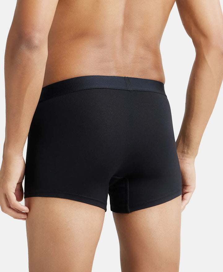 Jockey Men’s Trunk | Comfortable Cotton Stretch Underwear | Soft Fit Fabric | IC25