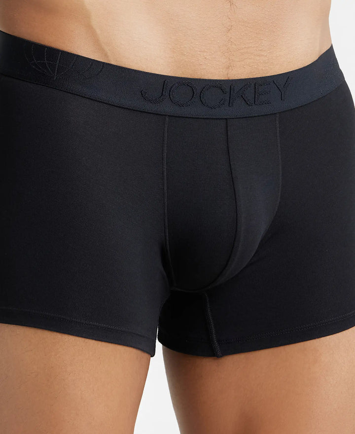Jockey Men’s Trunk | Comfortable Cotton Stretch Underwear | Soft Fit Fabric | IC25