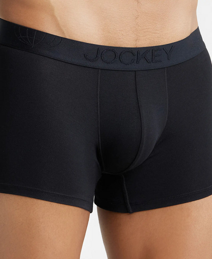Jockey Men’s Trunk | Comfortable Cotton Stretch Underwear | Soft Fit Fabric | IC25