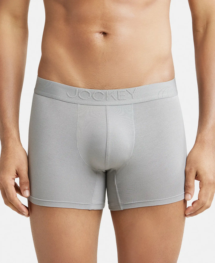 Jockey Men’s Trunk | Comfortable Cotton Stretch Underwear | Soft Fit Fabric | IC25
