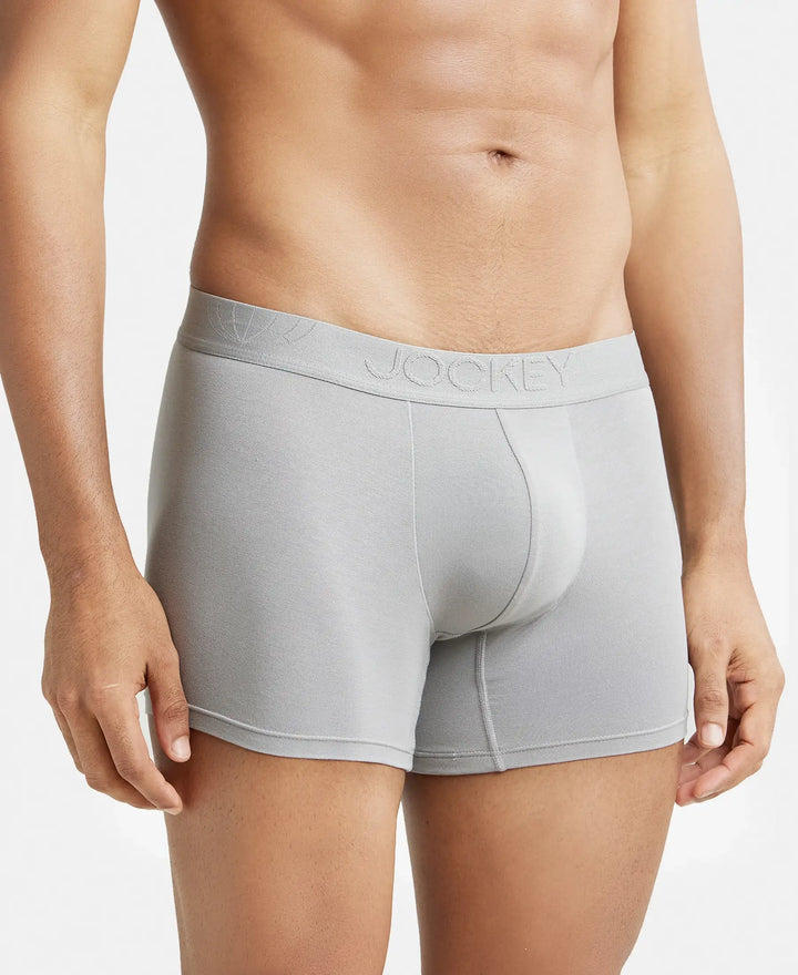Jockey Men’s Trunk | Comfortable Cotton Stretch Underwear | Soft Fit Fabric | IC25