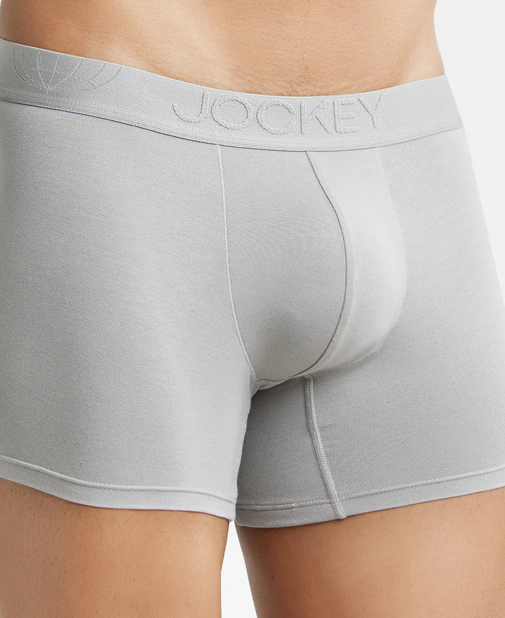 Jockey Men’s Trunk | Comfortable Cotton Stretch Underwear | Soft Fit Fabric | IC25