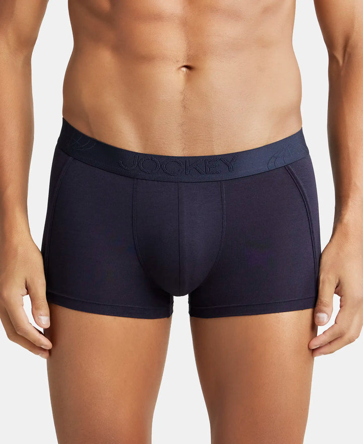 Jockey Men’s Trunk | Comfortable Cotton Stretch Underwear | Soft Fit Fabric | IC25
