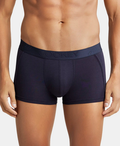 Jockey Men’s Trunk | Comfortable Cotton Stretch Underwear | Soft Fit Fabric | IC25