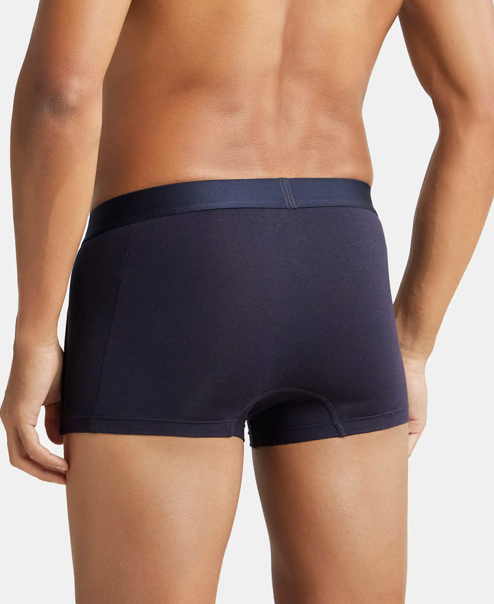 Jockey Men’s Trunk | Comfortable Cotton Stretch Underwear | Soft Fit Fabric | IC25