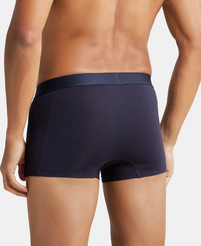 Jockey Men’s Trunk | Comfortable Cotton Stretch Underwear | Soft Fit Fabric | IC25