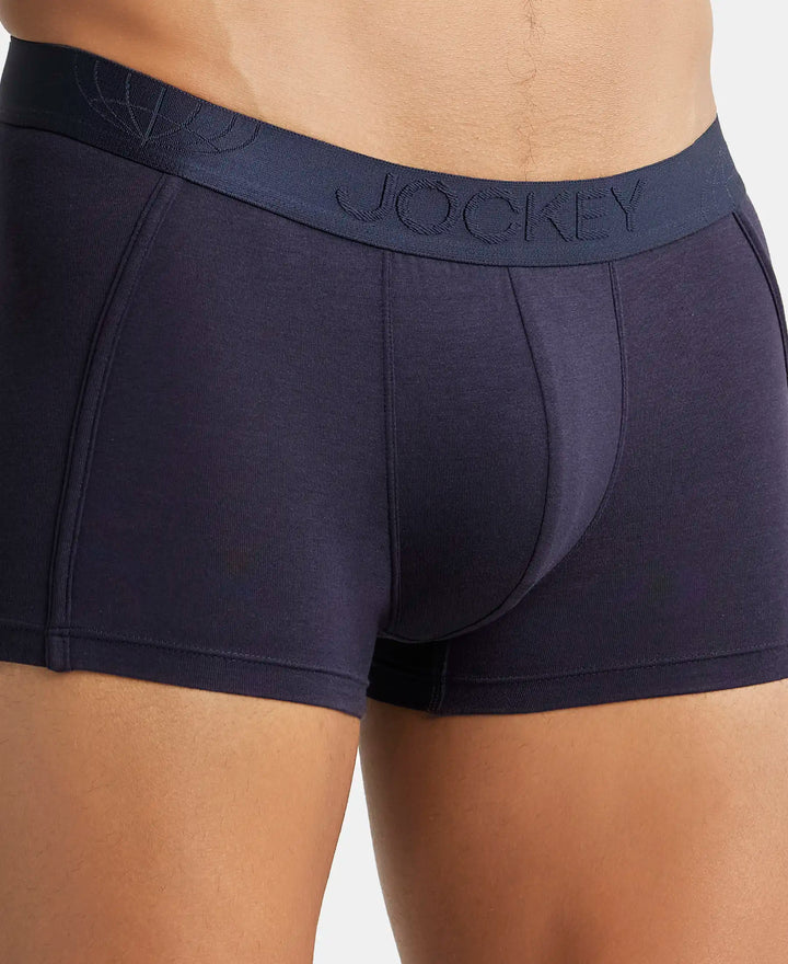 Jockey Men’s Trunk | Comfortable Cotton Stretch Underwear | Soft Fit Fabric | IC25