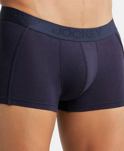 Jockey Men’s Trunk | Comfortable Cotton Stretch Underwear | Soft Fit Fabric | IC25