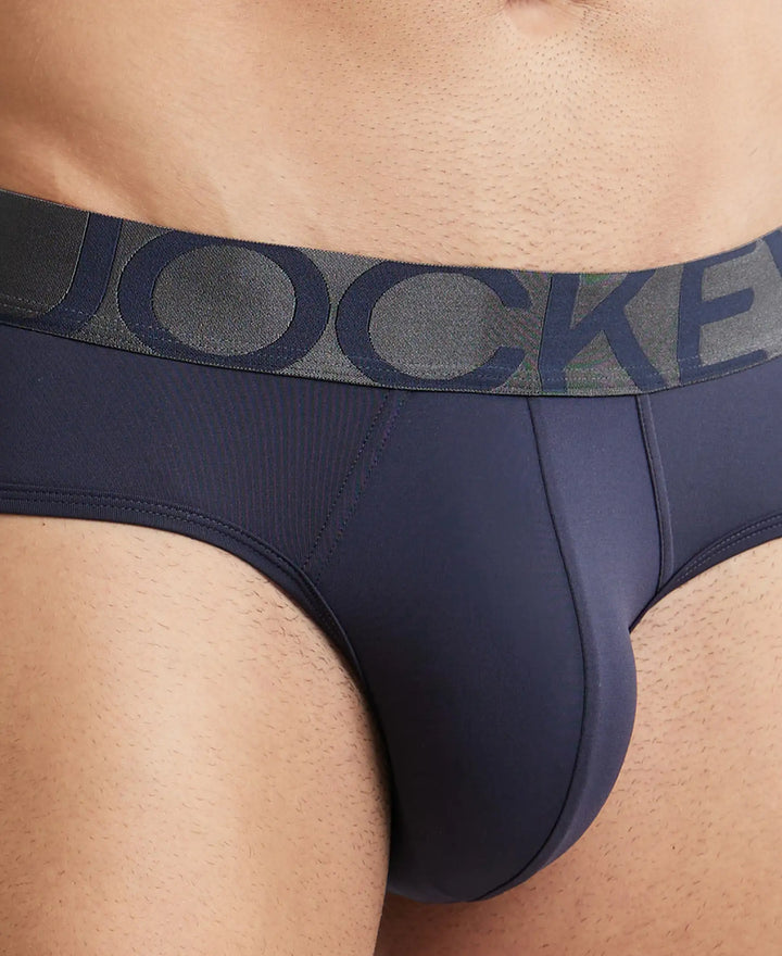 Jockey Men’s Brief | Comfortable Cotton Stretch Underwear | Soft Fit Fabric | IC27