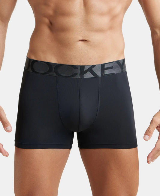 Jockey Men’s Trunk | Comfortable Cotton Stretch Underwear | Soft Fit Fabric | IC28