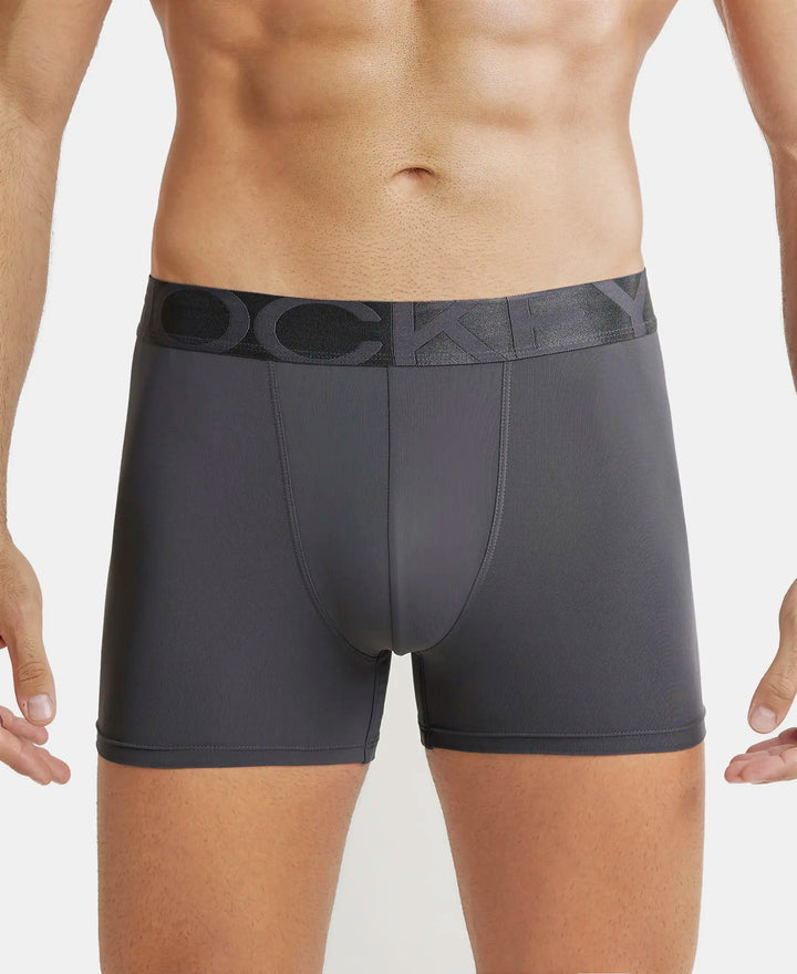 Jockey Men’s Trunk | Comfortable Cotton Stretch Underwear | Soft Fit Fabric | IC28