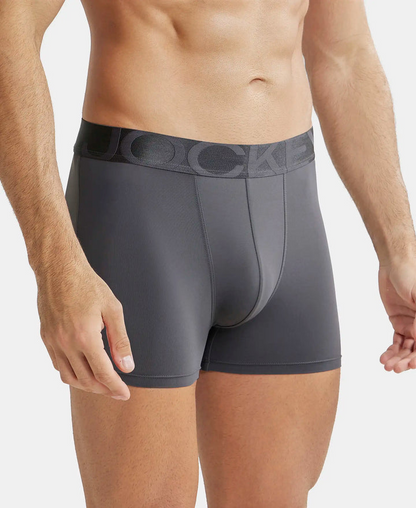 Jockey Men’s Trunk | Comfortable Cotton Stretch Underwear | Soft Fit Fabric | IC28