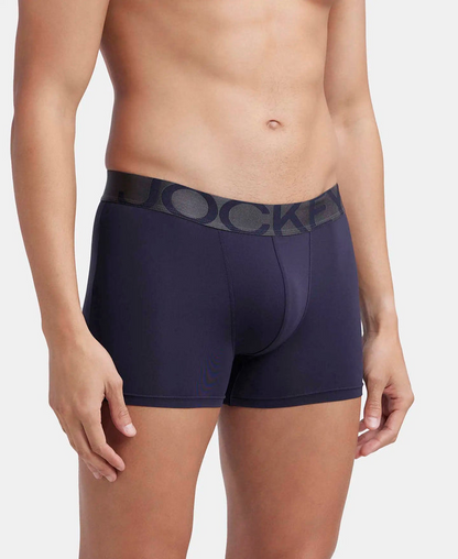 Jockey Men’s Trunk | Comfortable Cotton Stretch Underwear | Soft Fit Fabric | IC28