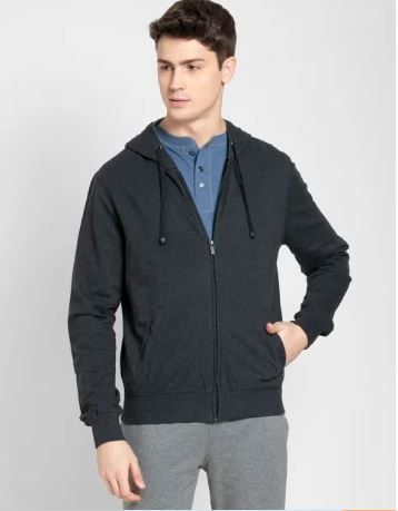 Jockey - Full Sleeve Hoodie for Men - Us91- 