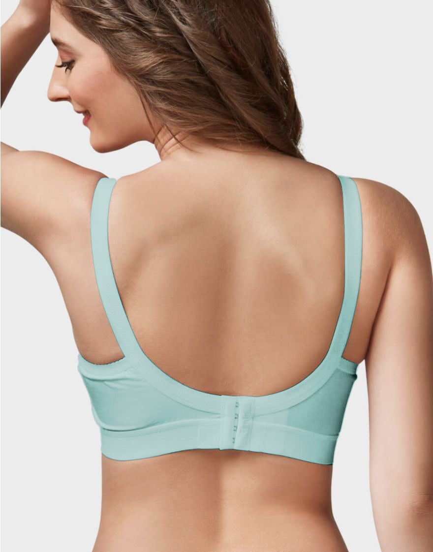 Trylo Krutika Plain Women’s Cotton Bra | Non-Padded Full Coverage | 100% Soft Cotton Comfort