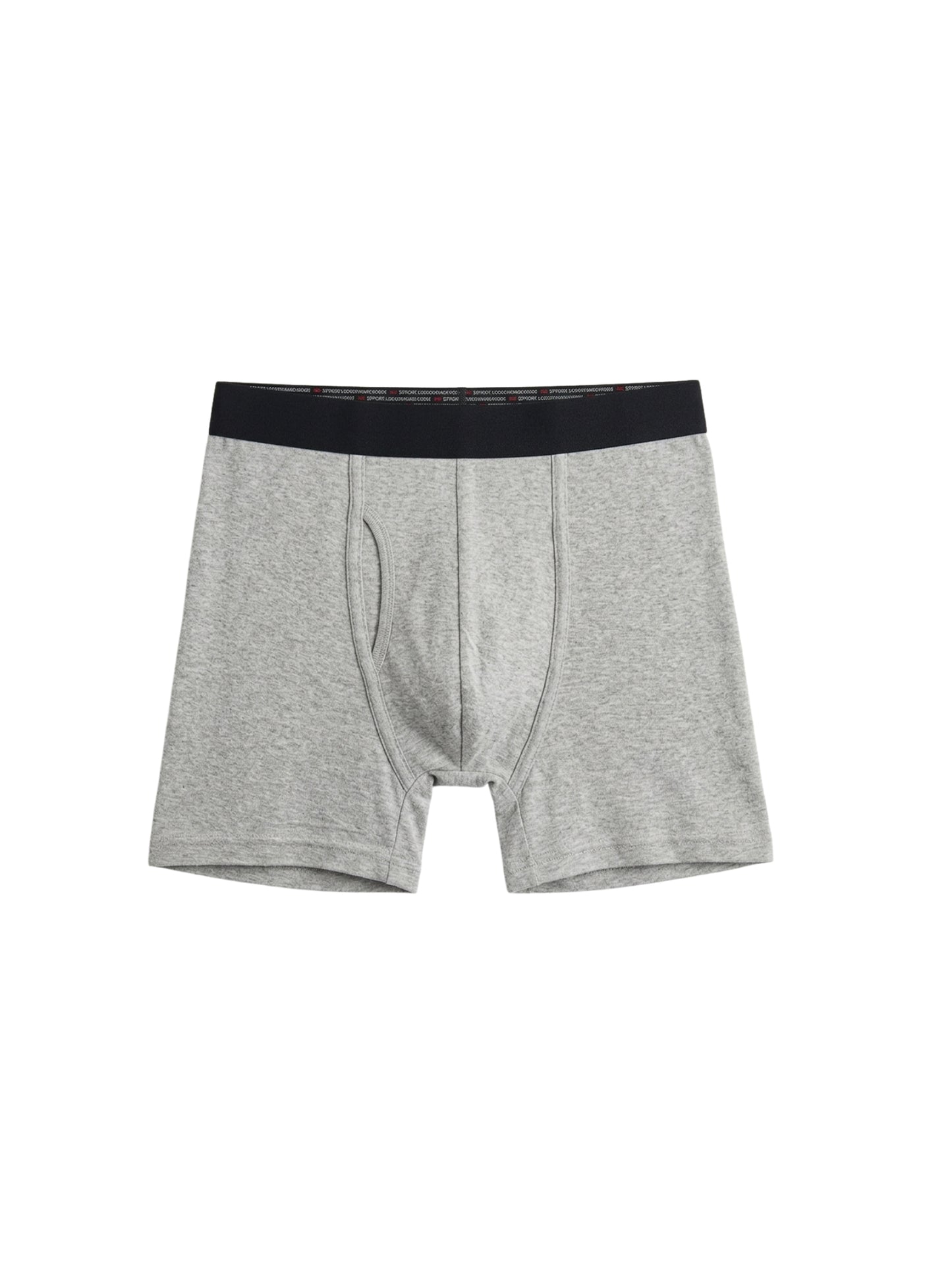 Benetton Men’s Cotton Trunk 01C3096ula04i | 100% Cotton Breathable Everyday Underwear Grey Melange Navy