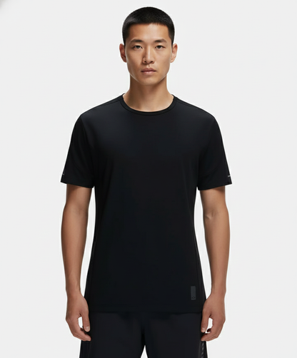 Jockey Men’s Athleisure Active T-Shirt | Lightweight Stretch Workout Tee | Soft Comfort Fabric | MV01