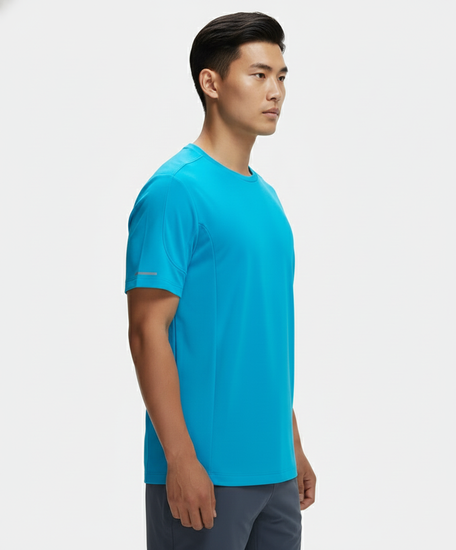 Jockey Men’s Athleisure Active T-Shirt | Lightweight Stretch Workout Tee | Soft Comfort Fabric | MV01